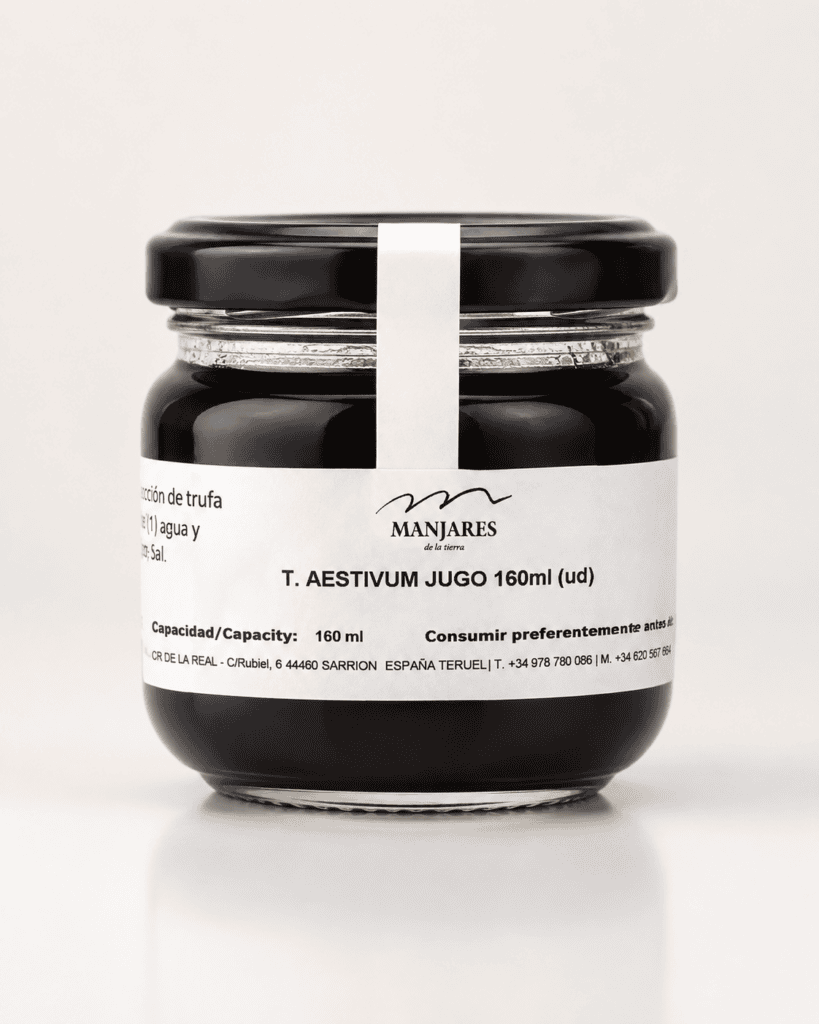Manjares de la Tierra nyári szarvasgomba juice, 160 ml-es üveg