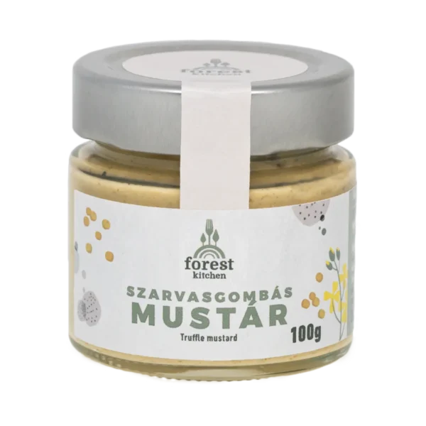 Forest Kitchen szarvasgombás mustár 100 g-os üvegben