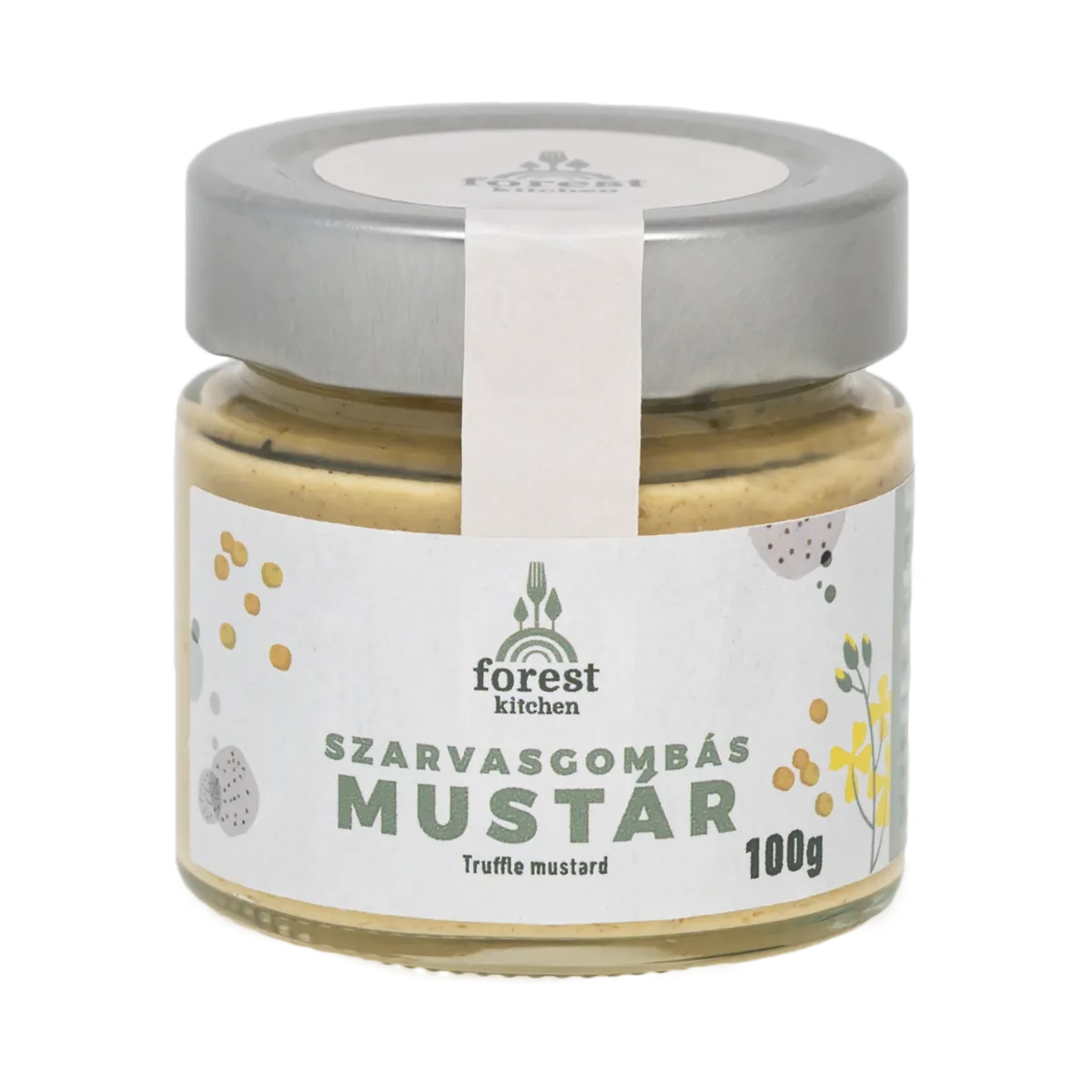 Forest Kitchen szarvasgombás mustár 100 g-os üvegben